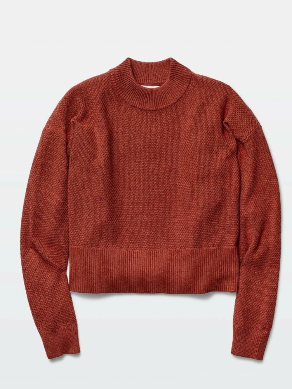Wilfred Aritzia Women's XS Silk Cotton Cashmere cropped knit Sweater
